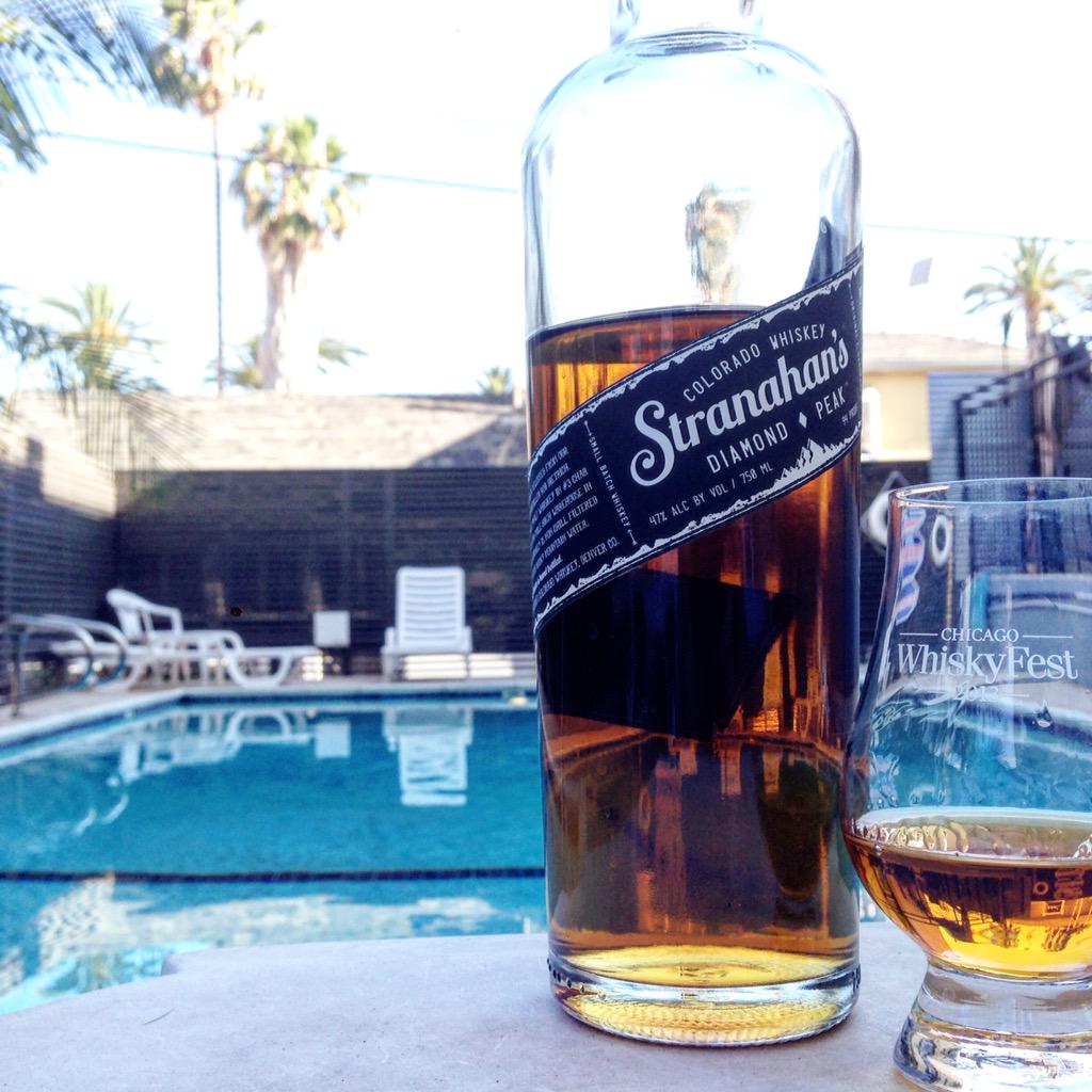 AxisOfWhisky's tweet photo. #Stranahans by the pool. Happy Friday, friends! @Stranahans #stranafan http://t.co/dldw8QNN9M
