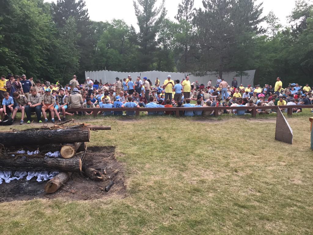 MN_KGRas's tweet photo. Skits and Closing Ceremonies of the Aaronic Priesthood encampment at ManyPoint scout camp! #manypoint #ScoutingBSA http://t.co/xgTxWUY8IK