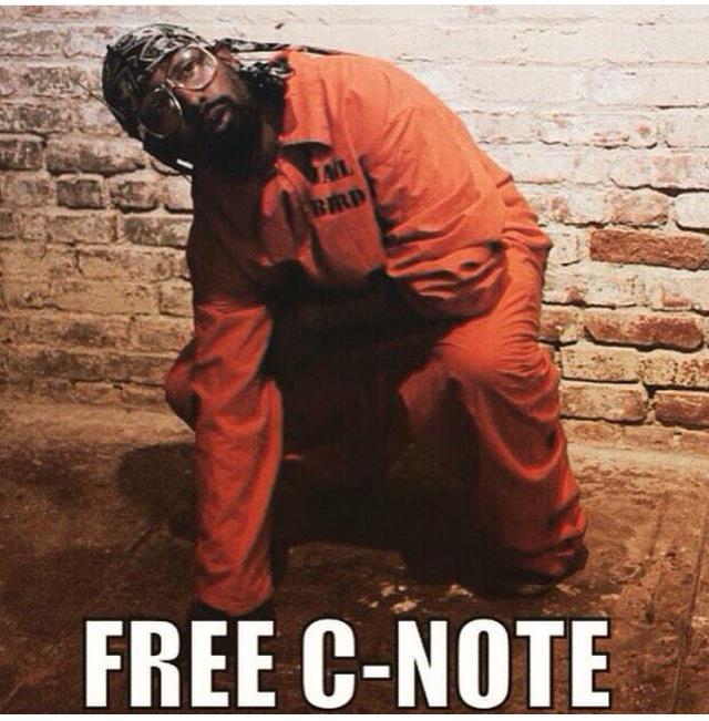 whatblockyouon's tweet photo. #FreeCNote @overdoz http://t.co/Wy54NWnnWE