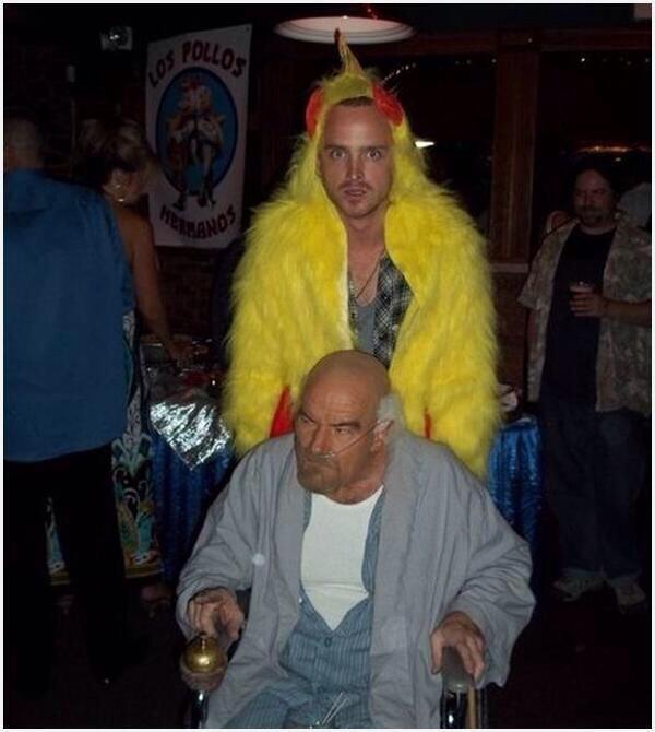 HayQueSaberlo's tweet photo. Jesse Pinkman y Hector Salamanca en un descanso de "Breaking Bad". http://t.co/g4xvXAvCaH