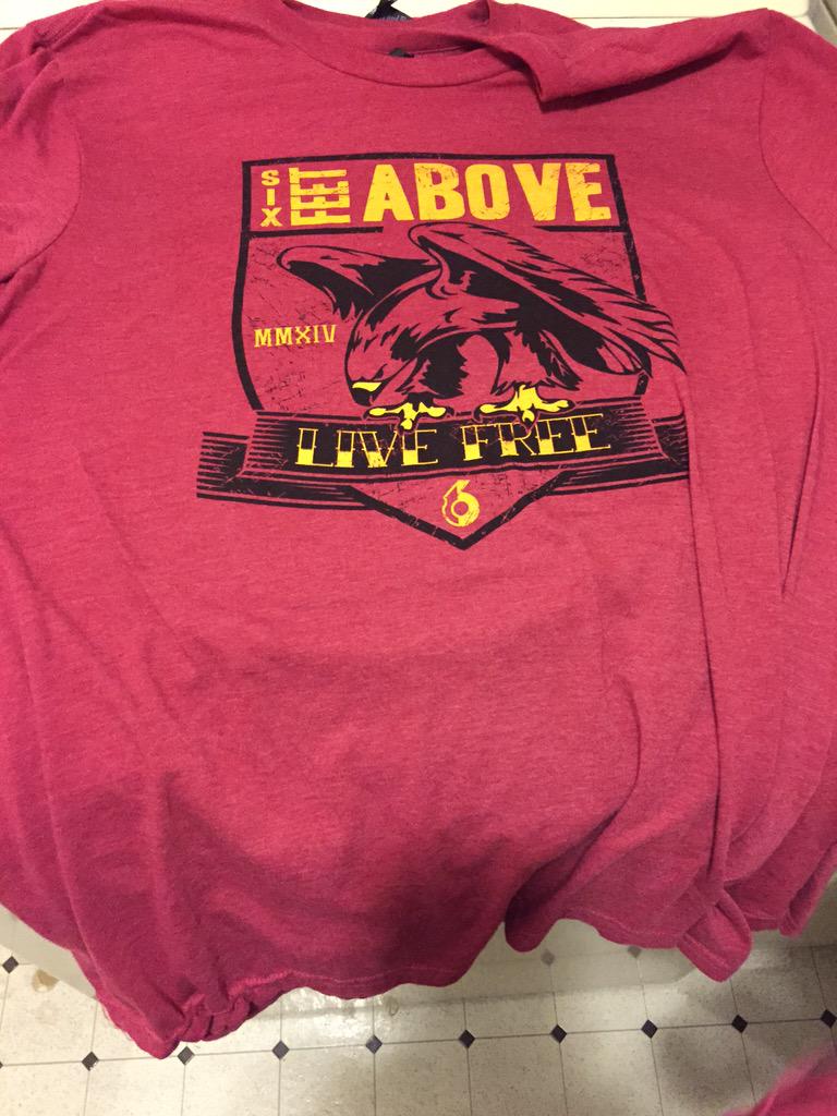 6FeetAbove's tweet photo. While you're at it, there's a fire sale on last year's apparel! $10 for one or $15 for a combo of your choice! http://t.co/dIS4bQvmEI