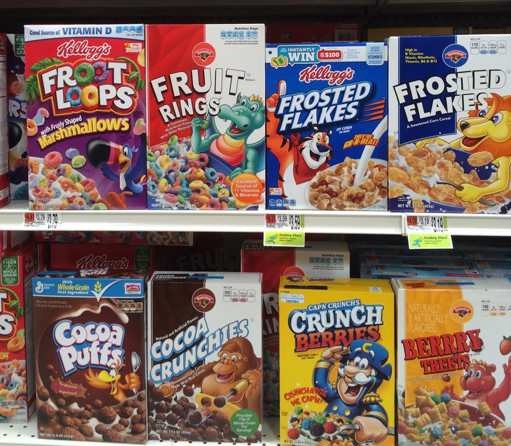 Breakfast Cereal Mascots