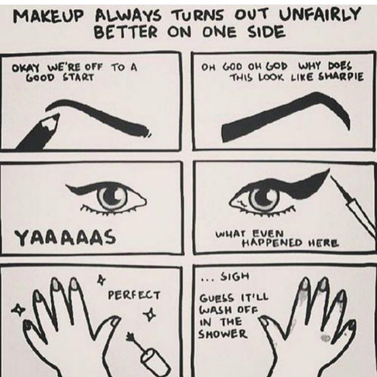TheZhane's tweet image. #MakeUpIssues