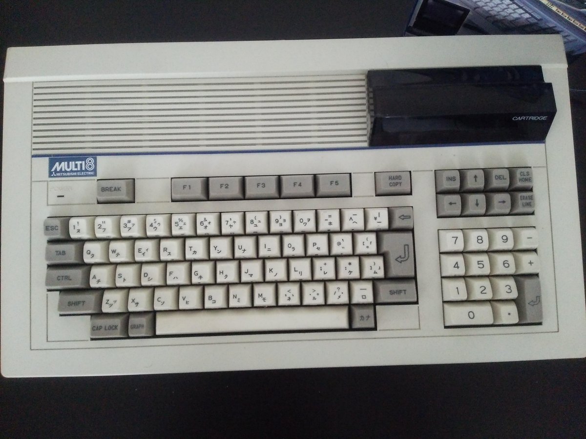 通電OK 三菱/MITSUBISHI マルチ8/MULTI8 MP-8081 旧型パソコン 現状品