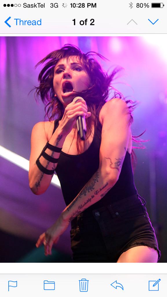 Lights performs at the Sasktel Jazz Festival in Bess Gardens #yxe  #spnews