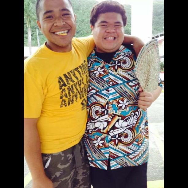 PattyMaea's tweet photo. Good luck & have fun tonight, Pala โค๏ธ๐. #MrAmericanSamoa #BrainsOverBody http://t.co/tyWm4EW9Ol