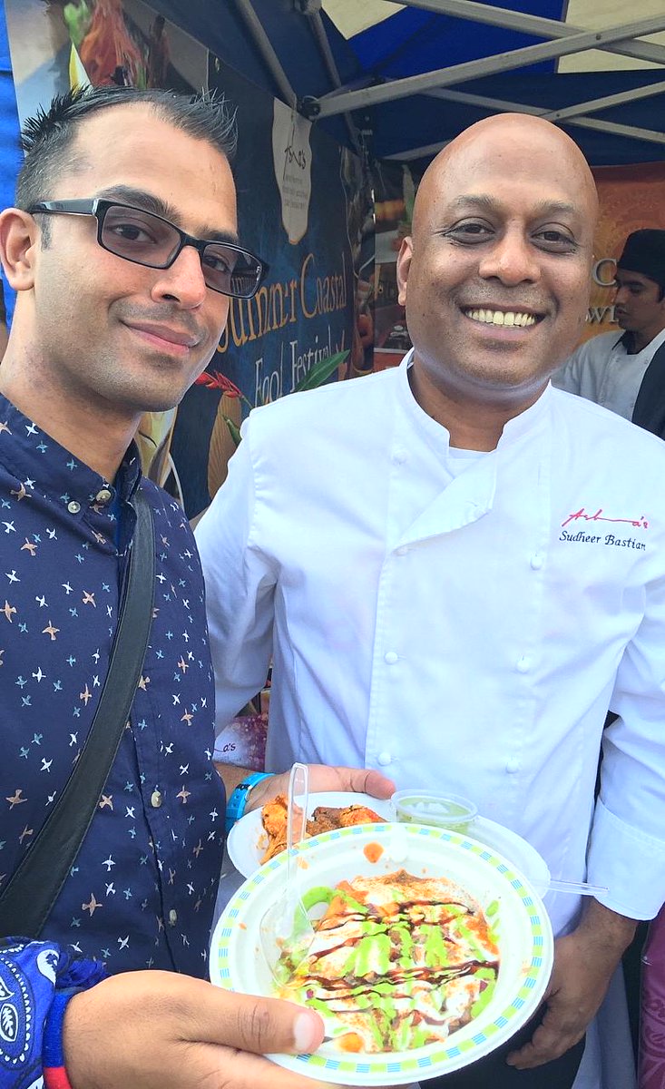 SKCwitter's tweet photo. Amazingly flavoursome!Don't leave @ColmoreBID #CBDfoodfest until you've tried @ashasbirmingham<3#TIKaTAK #SamosaChaat http://t.co/lptqYDprSg