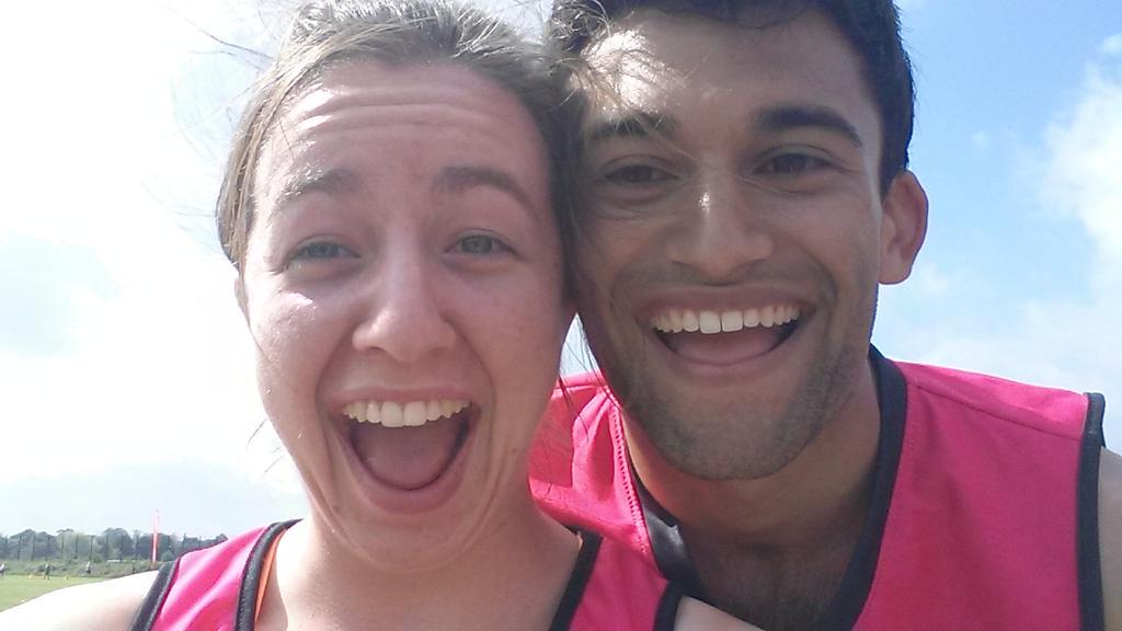 emma_youngy's tweet photo. Making our NTS debut! #touchytime http://t.co/LMlTpxV9rk