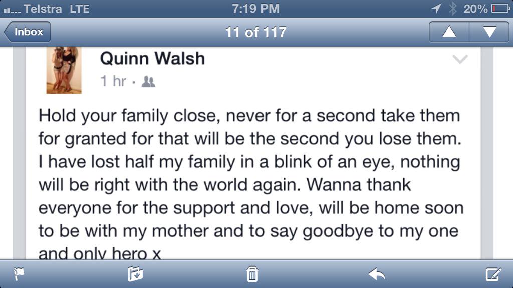 JessAdamson7's tweet photo. Just heartbreaking. #RIPPhilWalsh http://t.co/X1uZlkQnuU