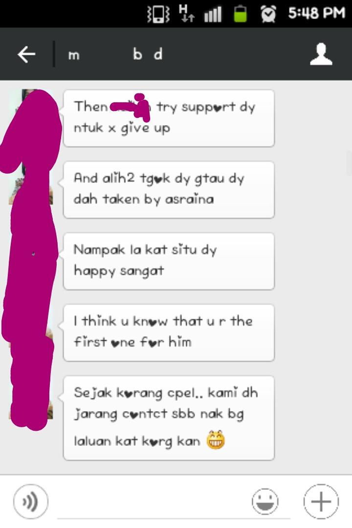 asraina's tweet photo. dl. smua ni dlu. she make my tears . by knwing how much u lov me be4. maaf krn mse tu aku buta. skrg aku yg rse drita http://t.co/gKCzA7nLLA