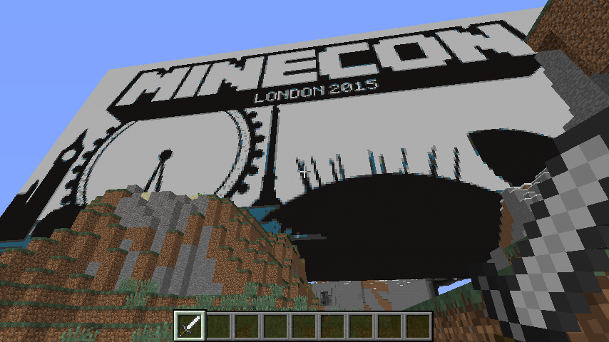 I made this on my way to Minecon : r/Minecraft