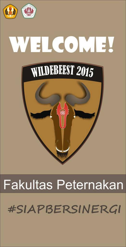 Welcome home our new family, Wildebeest 2015. Show your bravery, show your amorousness and also, show your pride.