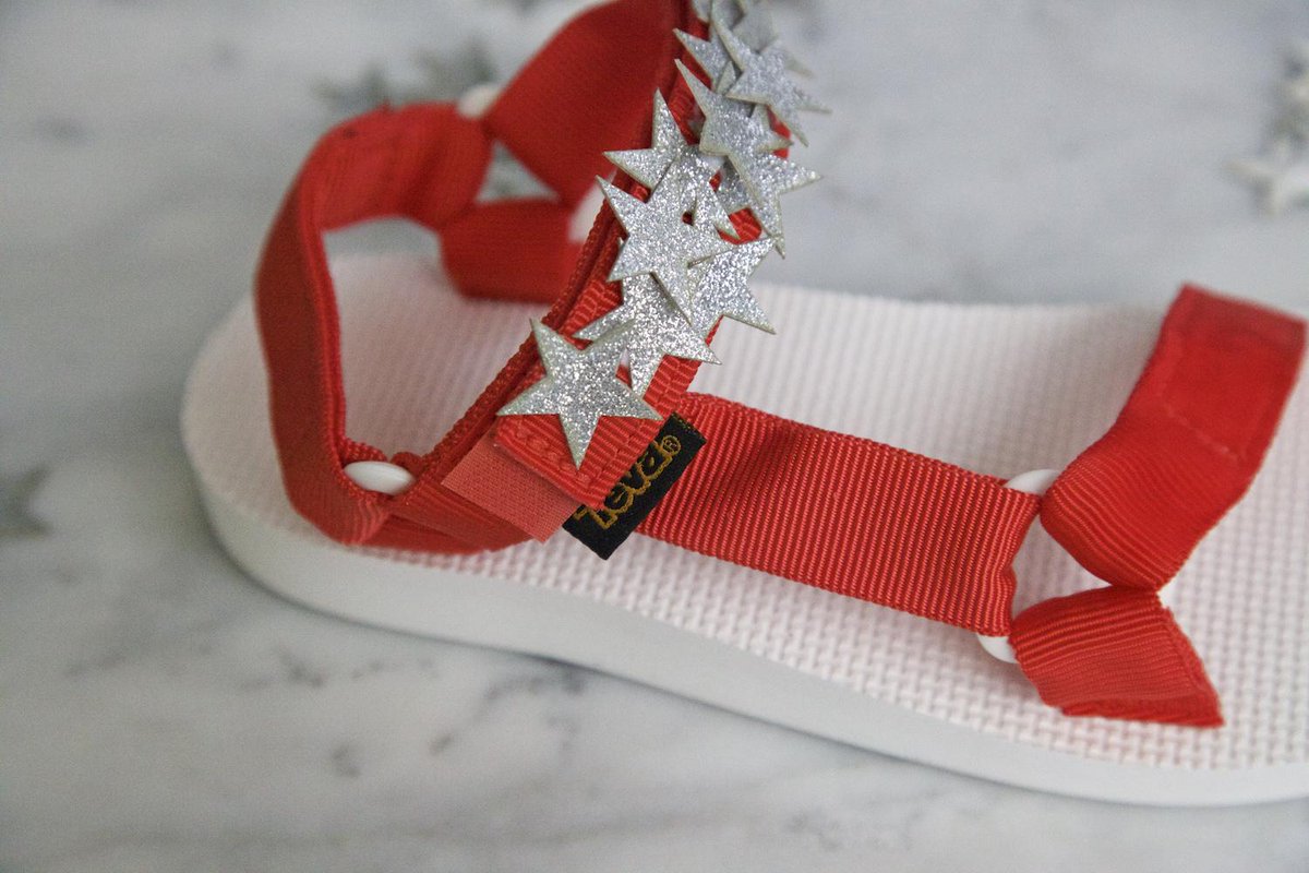 sparkly tevas