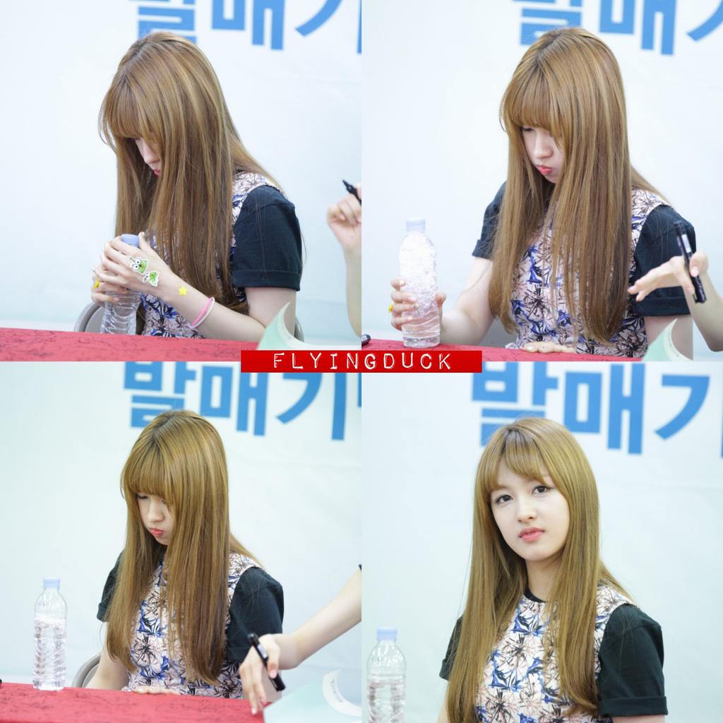 150704 부산팬싸인회 승희(<a href="/CUBECLC/">CLC·씨엘씨</a>)프리뷰
#CLC #오승희 #승희
컨셉여왕...🐥