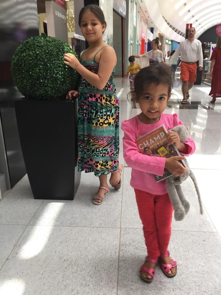 Lil Annie got her shopping sorted this weekend. Thank you little one! #ChampoftheCamp #DVD <a href="/VirginMENA/">Virgin Megastore</a>