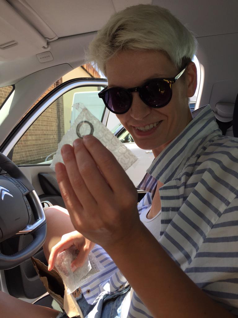 Our wedding rings have LANDED! <a href="/gem_shandy/">Gem Barton</a>. We can't stop smiling, THANK YOU <a href="/architact/">Architact Collective</a>