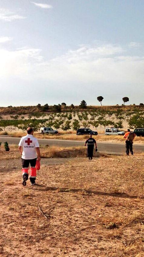 CruzRojAlbacete's tweet photo. Se reanuda la búsqueda de Paquita Jiménez, mujer desaparecida en Ontur, Voluntarios Tobarra y Albacete en dispositivo http://t.co/pXTkAJPCjx