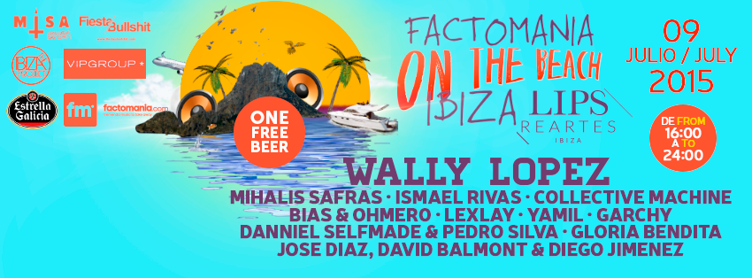LuisBonias_Bias's tweet photo. https://t.co/imwEZpSLLL
@LipsReartesIbz  @FactomaniaGroup #ONTHEBEACH #ONEFREEBEER NEXT 9TH JULY COME ON!! http://t.co/6hsh2PzYEv