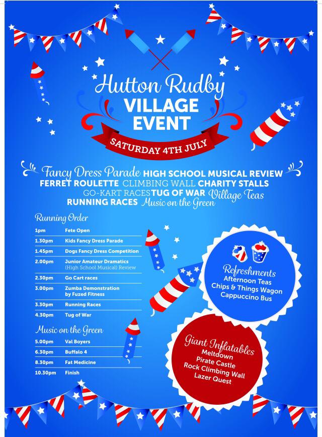 We will be at Hutton Rugby today providing PA services for the summer fate. With lots going on why not pop down?!