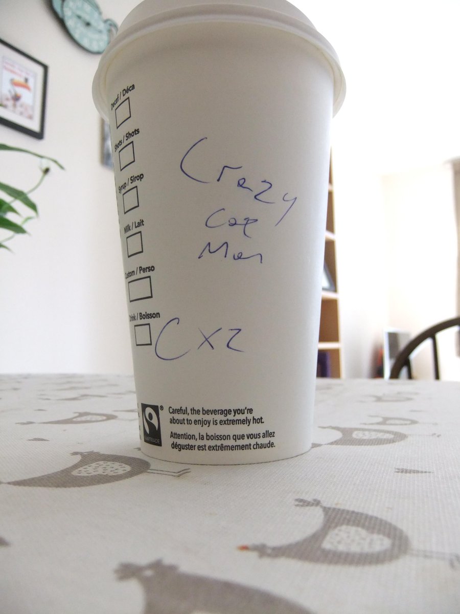 TomBookbeard's tweet image. #starbucks #starbucksproblems is it that obvious?