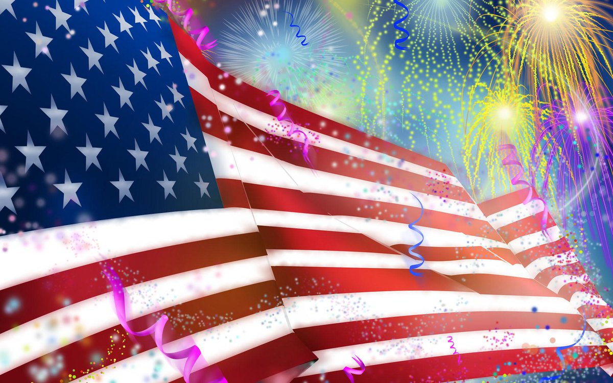 Happy Independence Day! Here's to the land of the free and the home of the brave! Please enjoy safely.