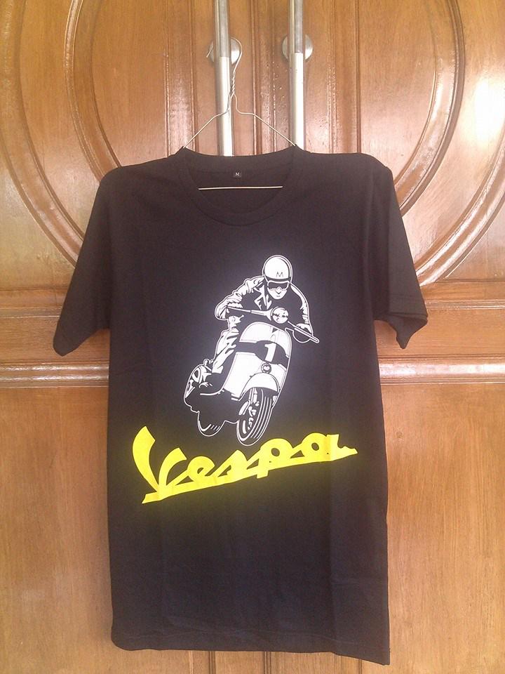 SCOOTER_SOUL's tweet photo. kaos vespa smallframe sisa size M 80 ribu minat 085692916713 http://t.co/5oxY3T4Vah