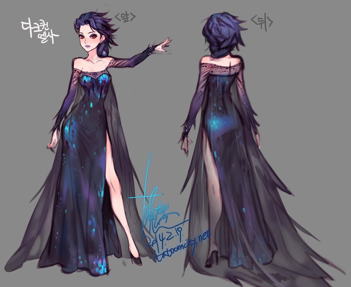 Milkysaurus's tweet image. I'd be ok with frozen in KH3 if Elsa went heartless.