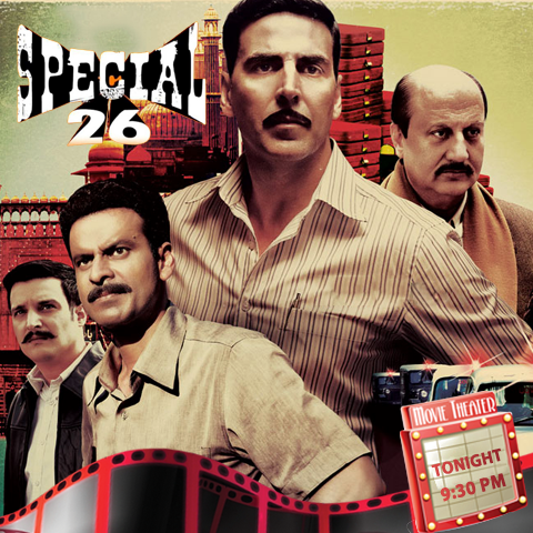 b4utelevision's tweet photo. Watch @akshaykumar, @AnupamPkher @Actresskajal &amp; @BajpayeeManoj in ‘Special Chabbis’ tonight @ 9.30 pm on #B4UMovies. http://t.co/FYNJgXsieE