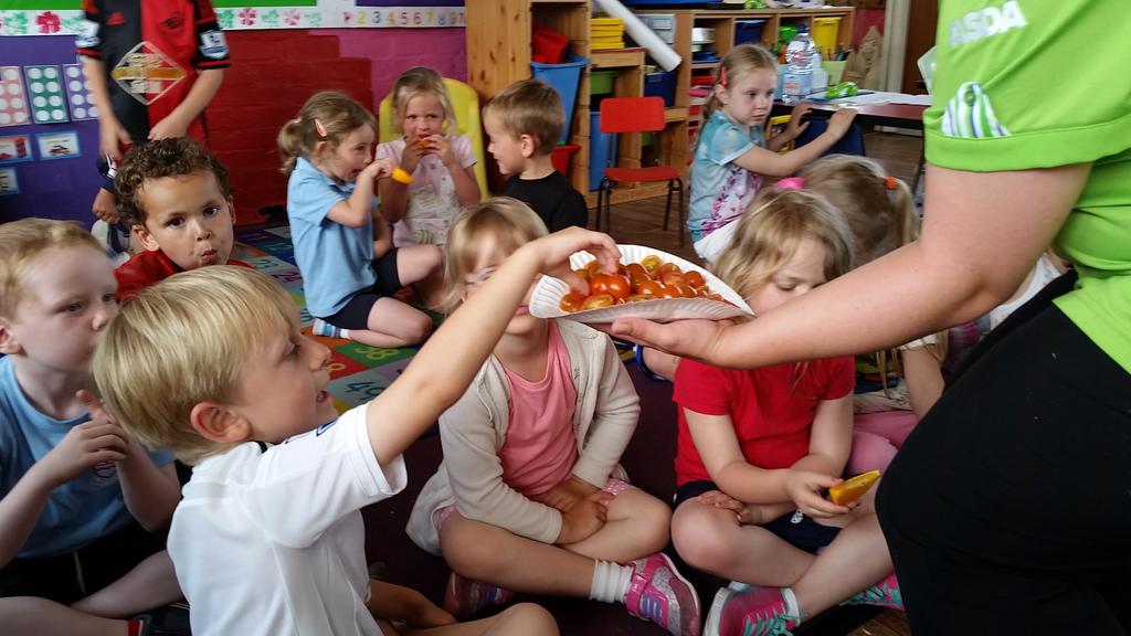 Had a lovely day at <a href="/Glyncollen/">Glyncollen Primary</a> primary school last week. I took fruit and vegetables along for the children to taste