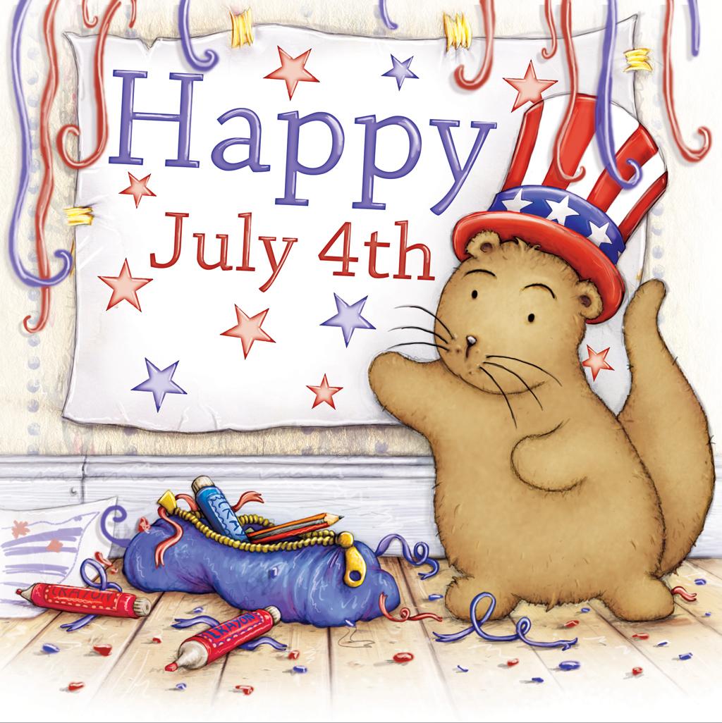 i_am_otter's tweet image. Teddy and I just wanted to say happy July 4th to all our American friends! #4thjuly #4thJulyCelebrations