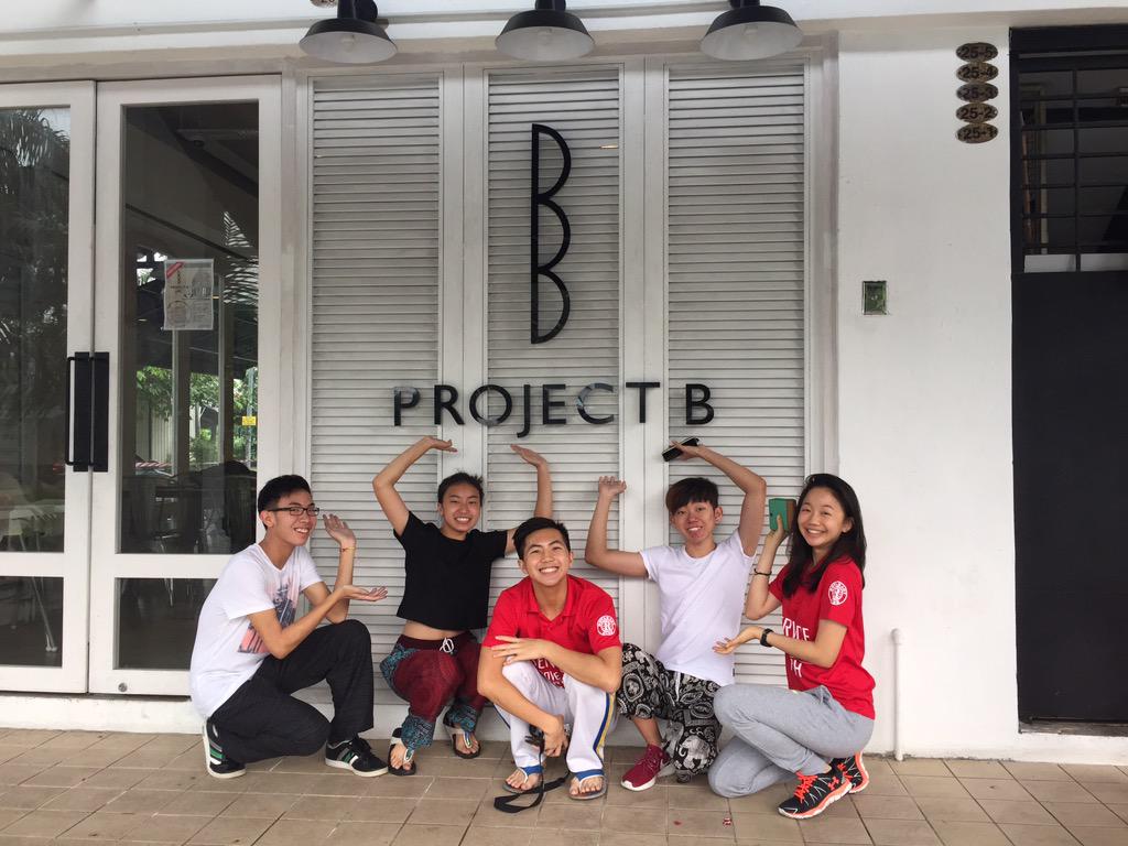 TCSHRotaract's tweet image. This week on Dignity: Supporting their new collab restaurant, Project B, which teaches life skills to the kids!
