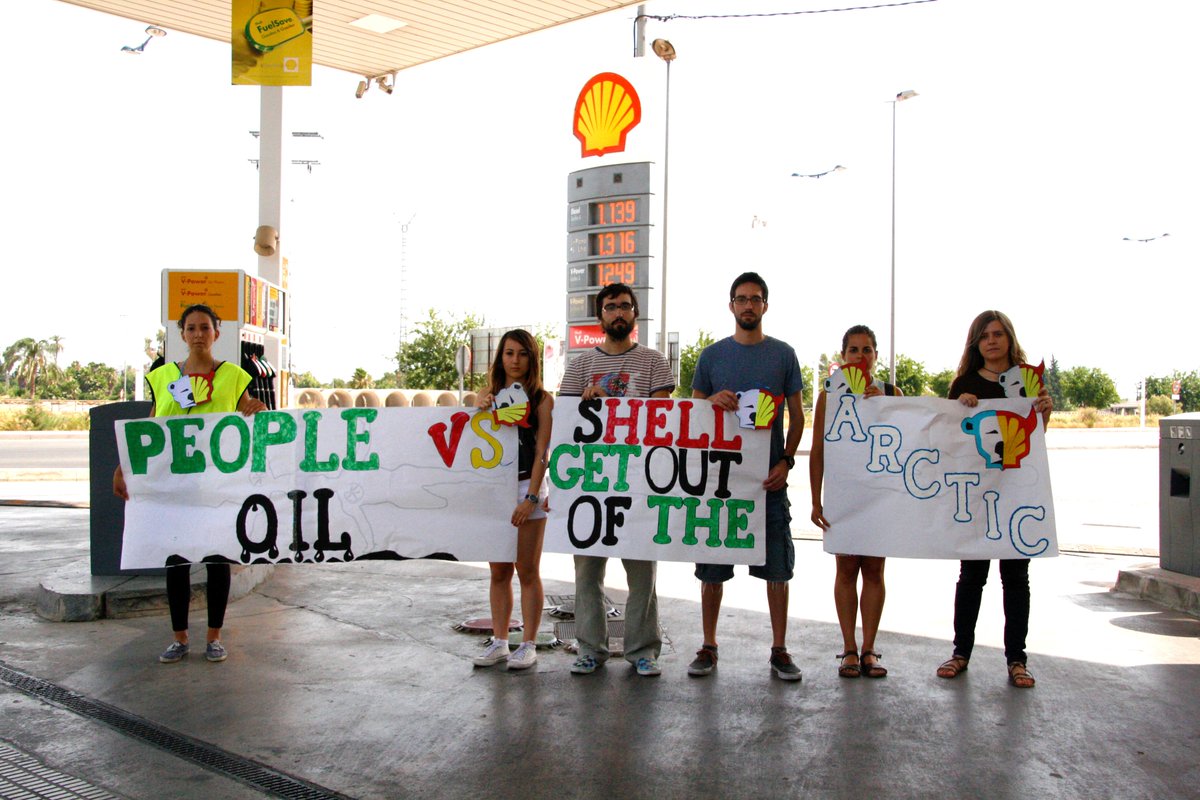 greenpeace_mur's tweet image. En Murcia lo tenemos claro: ¡ #ShellNo ! ¡Vete del Ártico! #PeopleVsShell @greenpeace_esp #SaveTheArctic