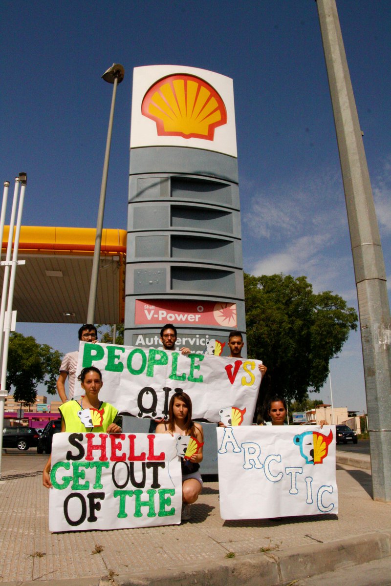 greenpeace_mur's tweet image. En Murcia lo tenemos claro: ¡ #ShellNo ! ¡Vete del Ártico! #PeopleVsShell @greenpeace_esp #SaveTheArctic