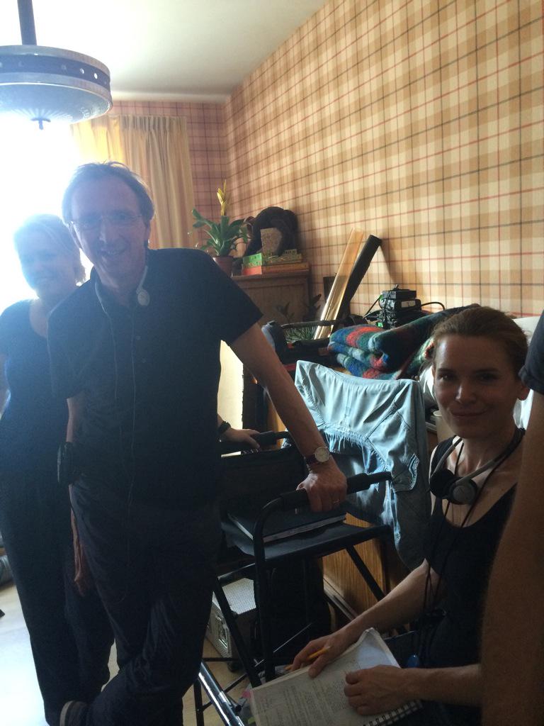 The maestro himself.
With his angels ✨✨✨