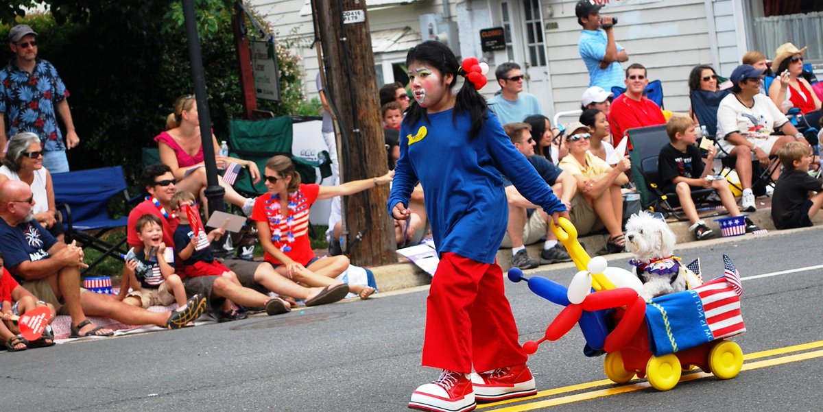 4th of July parade in Northern Virginia. #IndependenceDay #4thofJuly #4thJulyCelebrations #4thofJulyoutfits