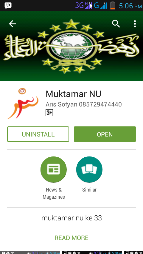 rismarkoris's tweet photo. @nu_online please retweet njih. Aplikasi Muktamar NU kini diplaystore. https://t.co/eqACA1J72W http://t.co/DMAyOHvZYR