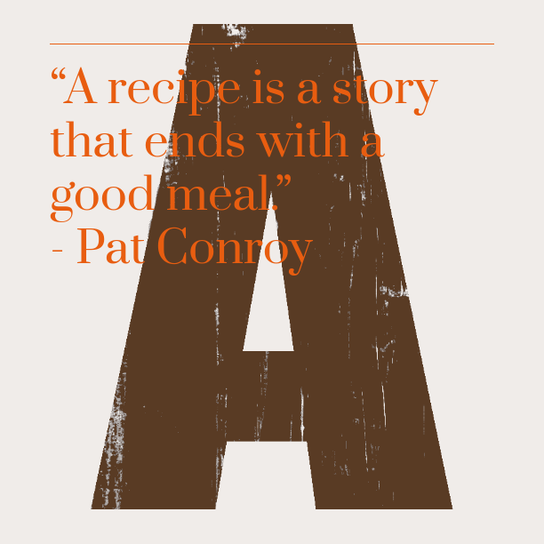 SpoonlyRecipes's tweet photo. “A recipe is a story that ends with a good meal.” ― Pat Conroy https://t.co/QXlqYD8Pr8 http://t.co/R9F0ekimcl