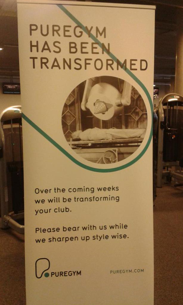 PureGym_GWICH's tweet photo. We will keep you posted with our rebrand developments :) come and be part of this amazing brand. #no1operator http://t.co/0uIZ120tx7