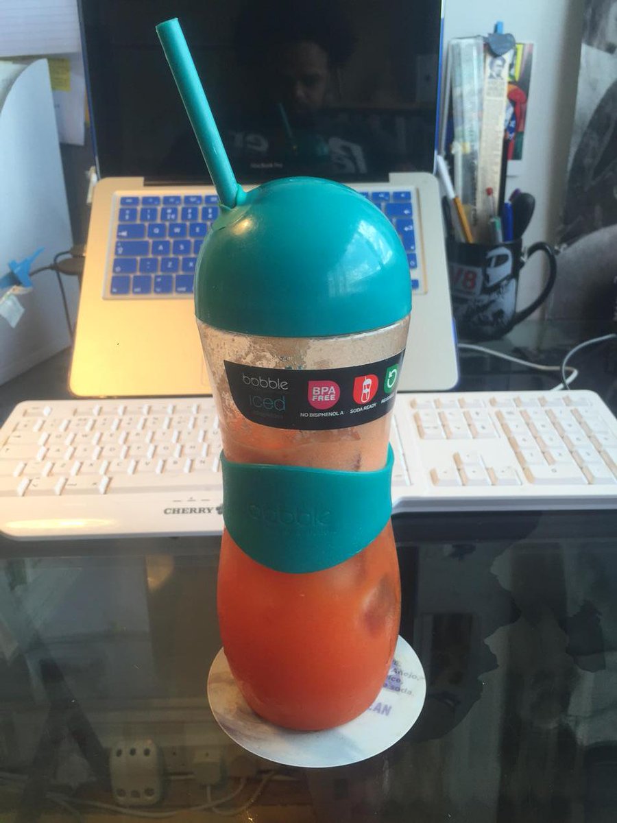 solicitordan's tweet image. Pineapple, red bell pepper and ginger juice-YUMMY!! #juice4life