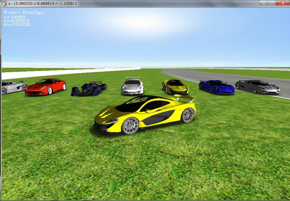 FlappyTeam's tweet image. RT kemuduino: many supercars. #gamedev #rsim  (via TheIndieSloth)
