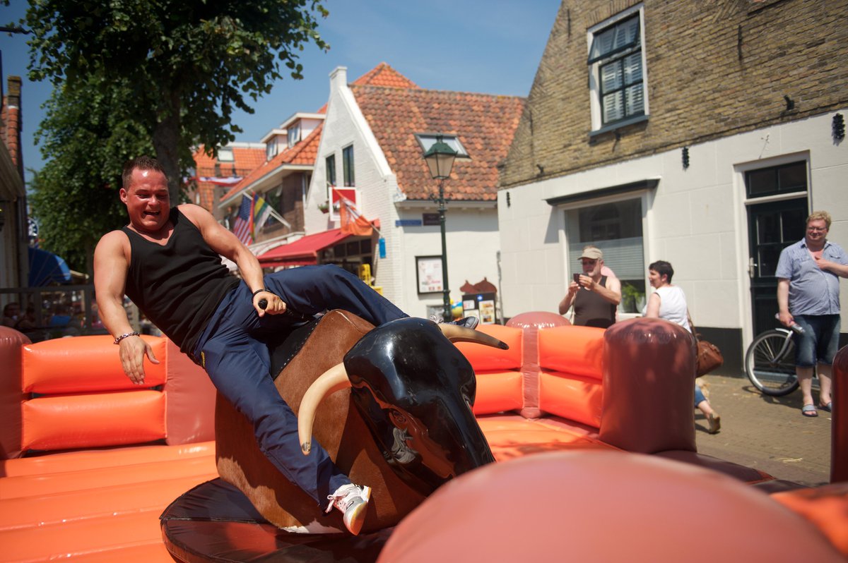 Ride the bull! #Terscheling