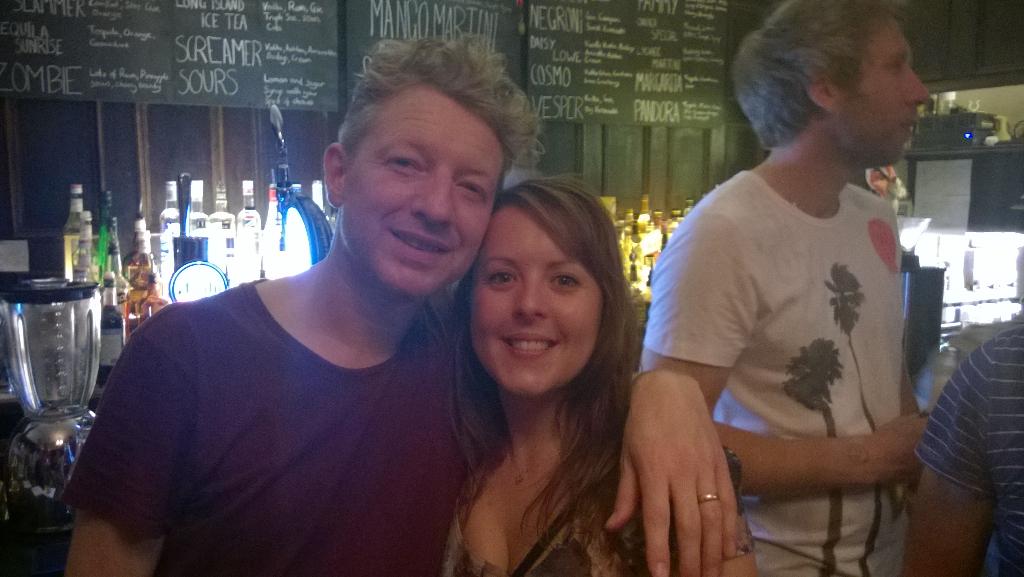 Amazing Cast gig @ Guildhall Gloucester last night. A few drinks with the band after topped off the night #johnpower