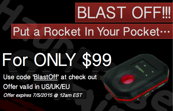 HauppaugeMeetch's tweet photo. Blast off your weekend!Today ONLY get a ROCKET for $99!See flyer for details! #4thofjuly #HauppaugeDeals #HDPVRROCKET http://t.co/5JRdIZqfhp
