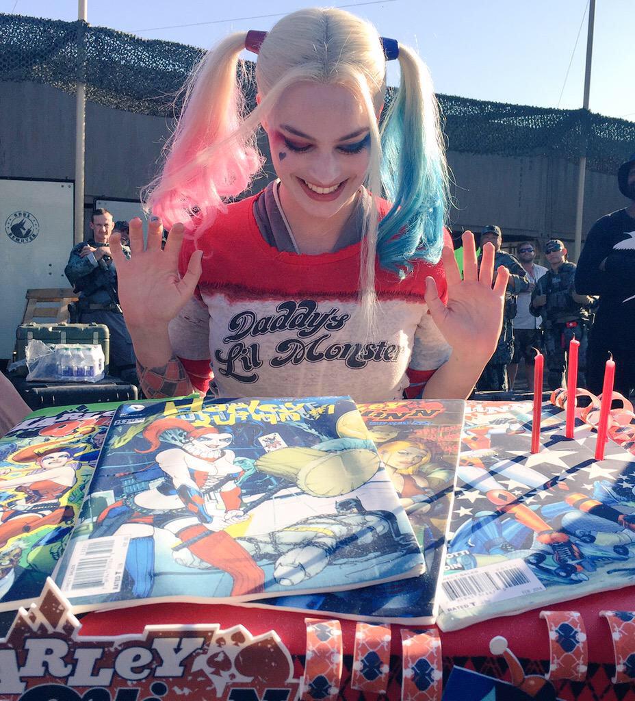 A very happy birthday for yesterday to the gorgeous Margot Robbie AKA Harley Quinn. 