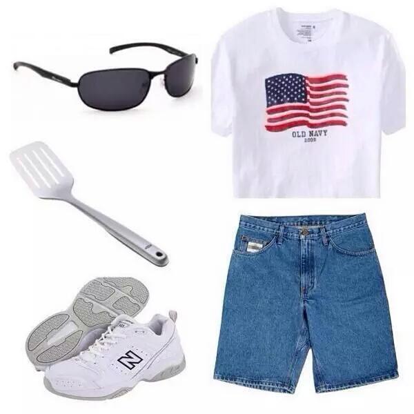 Ku5hN0R3ggi35's tweet photo. White Dads "4th of July" outfits 😂😩😩 http://t.co/SOF4QAdzJ1
