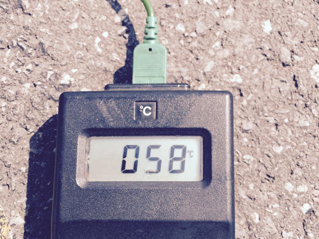 PERF_Racing's tweet photo. Track temp 1/2 hour before race 2. @akashneilnandy http://t.co/gRJXwm9Kjw