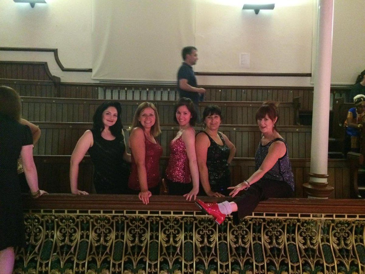 NollyCorley's tweet image. The crew are ready for the show. Go girls !!!!! #rubicondance @hayleycorley