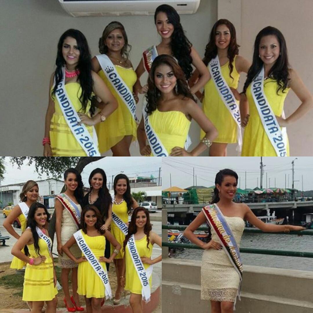 _Machala's tweet photo. Candidatas a #ReinaPtoBolívar2015 junto a la #VirreinaMachala2015 Darandrea Ochoa http://t.co/uFmXBeqkMc