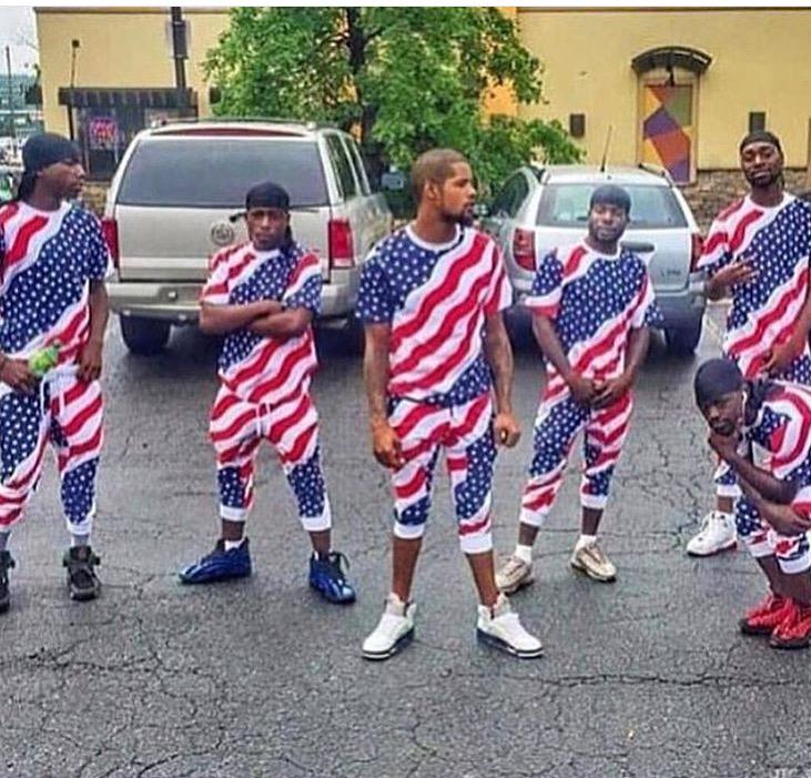 Hope Somebody runs these clowns over #4thofJulyoutfits