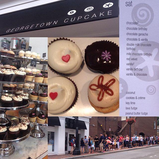 MrsMarianaPerez's tweet photo. Made 3 little girls VERY happy today! #GeorgetownCupcake #DCCupcake http://t.co/VrJl5ahKSg